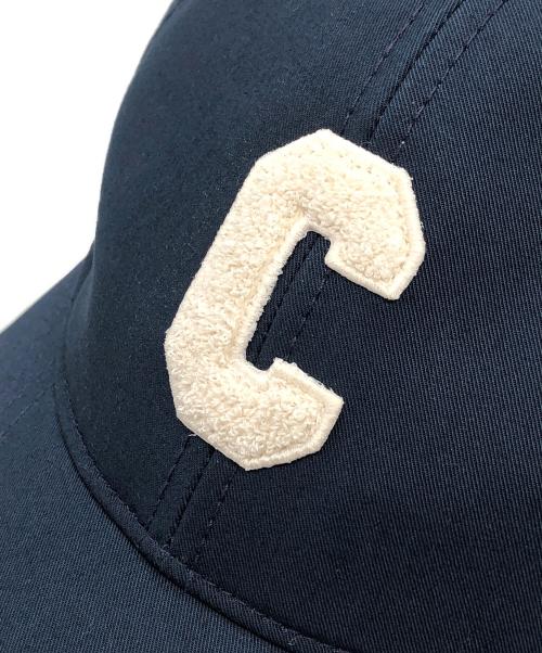 CELINE（セリーヌ）CELINE (セリーヌ) イニシャル ベースボールキャップ ネイビー サイズ:Lの古着・服飾アイテム