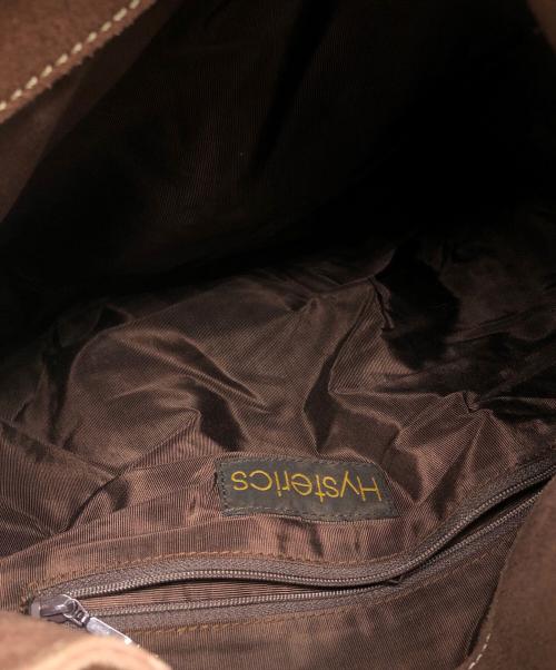 hysterics（ヒステリックス）hysterics (ヒステリックス) フリンジショルダーバッグ ブラウン サイズ:下記参照の古着・服飾アイテム