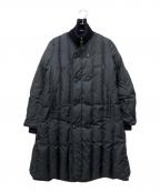 45rpm45アールピーエム）の古着「レイヤードダウンコート」｜ネイビー