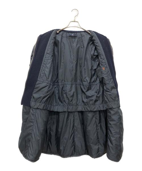 45rpm（45アールピーエム）45rpm (45アールピーエム) レイヤードダウンコート ネイビー サイズ:2の古着・服飾アイテム