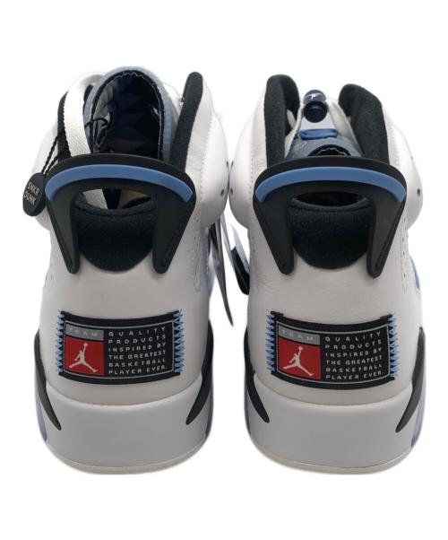 NIKE（ナイキ）NIKE (ナイキ) AIR JORDAN 6 RETRO UNC ホワイト×ブルー サイズ:27.5cmの古着・服飾アイテム