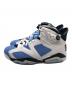 NIKE (ナイキ) AIR JORDAN 6 RETRO UNC ホワイト×ブルー サイズ:27.5cm：10000円