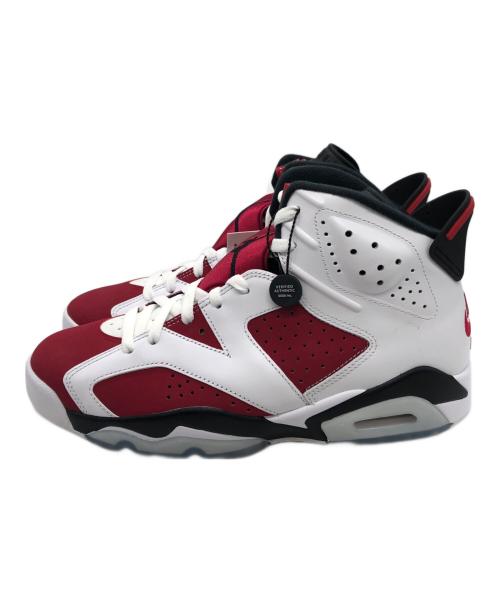 NIKE（ナイキ）NIKE (ナイキ) AIR JORDAN 6 RETRO CARMINE レッド サイズ:27.5cmの古着・服飾アイテム