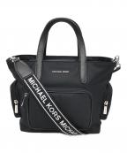 MICHAEL KORSマイケル・コース）の古着「KHAI カーゴ ポケット トート スモールショルダーバッグ」｜ブラック