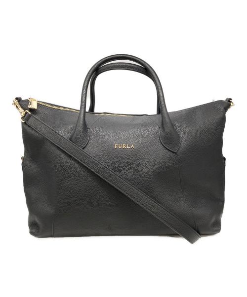 FURLA（フルラ）FURLA (フルラ) JOANNA 2WAYバッグ ブラック サイズ:下記参照の古着・服飾アイテム