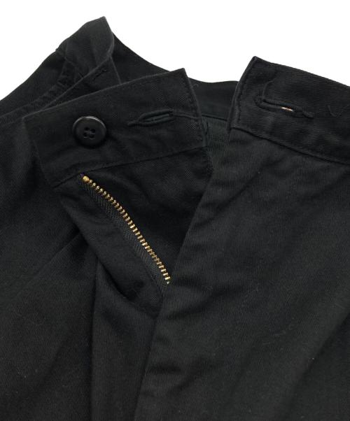 KAPITAL（キャピタル）KAPITAL (キャピタル) チノハイウエストニームバギーパンツ ブラック サイズ:1の古着・服飾アイテム