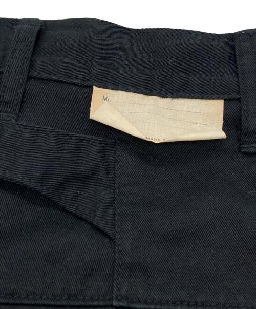 KAPITAL（キャピタル）KAPITAL (キャピタル) チノハイウエストニームバギーパンツ ブラック サイズ:1の古着・服飾アイテム