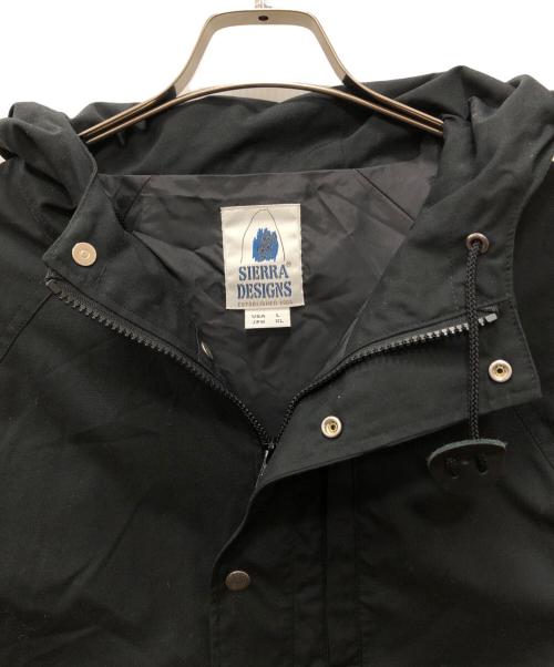 SIERRA DESIGNS（シエラデザインズ）SIERRA DESIGNS (シエラデザインズ) マウンテンパーカー ブラック サイズ:ＸＬの古着・服飾アイテム