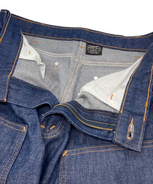 PRISON BLUES（プリズンブルース）PRISON BLUES (プリズンブルース) ダブルニーワークジーンズ インディゴ サイズ:36の古着・服飾アイテム