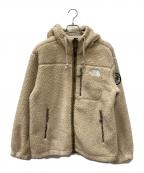 THE NORTH FACEザ ノース フェイス）の古着「PLAY GREEN FLEECE HOODIE」｜アイボリー