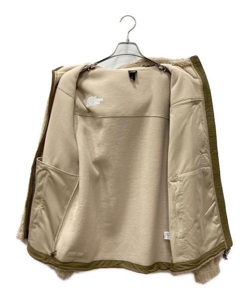 THE NORTH FACE（ザ ノース フェイス）THE NORTH FACE (ザ ノース フェイス) PLAY GREEN FLEECE HOODIE アイボリー サイズ:Lの古着・服飾アイテム