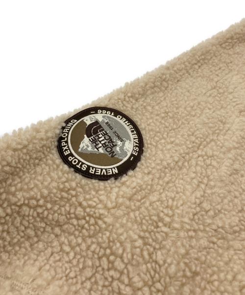 THE NORTH FACE（ザ ノース フェイス）THE NORTH FACE (ザ ノース フェイス) PLAY GREEN FLEECE HOODIE アイボリー サイズ:Lの古着・服飾アイテム