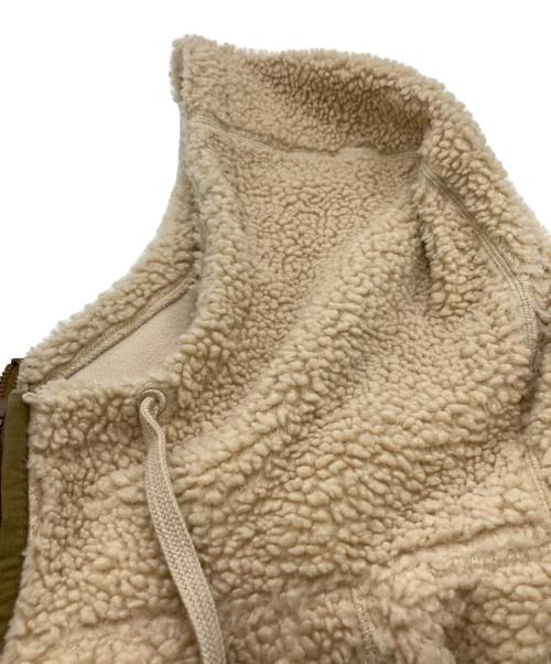 THE NORTH FACE（ザ ノース フェイス）THE NORTH FACE (ザ ノース フェイス) PLAY GREEN FLEECE HOODIE アイボリー サイズ:Lの古着・服飾アイテム