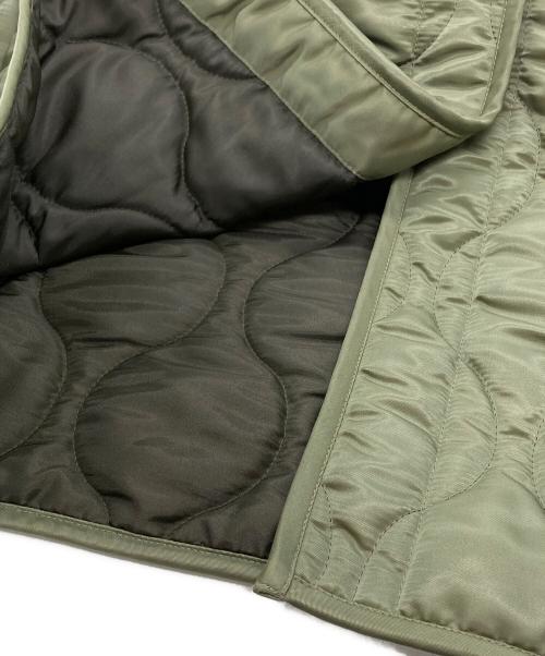 Traditional Weatherwear（トラディショナルウェザーウェア）Traditional Weatherwear (トラディショナルウェザーウェア) IENA (イエナ) 別注 HAWICK ベスト グリーン サイズ:32の古着・服飾アイテム