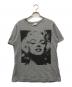 DRIES VAN NOTEN（ドリスヴァンノッテン）の古着「マリリンモンロープリントTシャツ」｜グレー