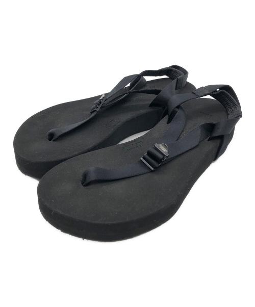 HYKE（ハイク）HYKE (ハイク) BEAUTIFUL SHOES (ビューティフルシューズ) スポーツサンダル ブラック サイズ:24の古着・服飾アイテム