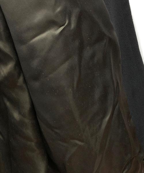 CELINE（セリーヌ）CELINE (セリーヌ) カシミヤアンゴラ混メルトンコート ブラック サイズ:40の古着・服飾アイテム