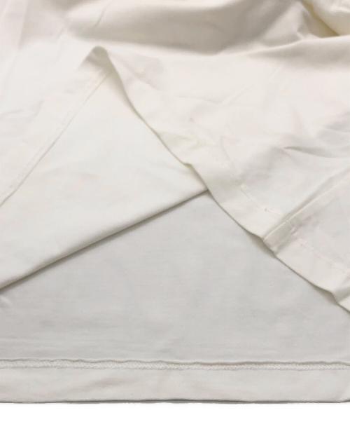 CELINE（セリーヌ）CELINE (セリーヌ) スパンコールロゴTシャツ ホワイト サイズ:Lの古着・服飾アイテム