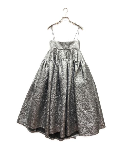 MAISON SPECIAL（メゾンスペシャル）MAISON SPECIAL (メゾンスペシャル) キャミソールワンピース シルバー サイズ:36の古着・服飾アイテム