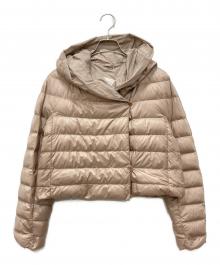 MaxMara（マックスマーラ）の古着「リバーシブルダウンジャケット」｜ベージュ