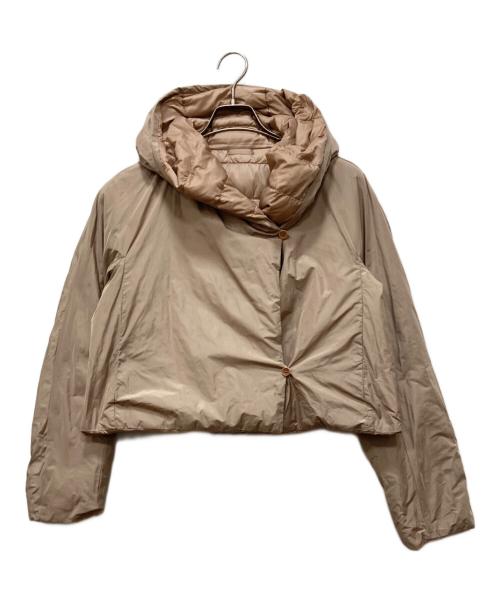 MaxMara（マックスマーラ）MaxMara (マックスマーラ) リバーシブルダウンジャケット ベージュ サイズ:42の古着・服飾アイテム