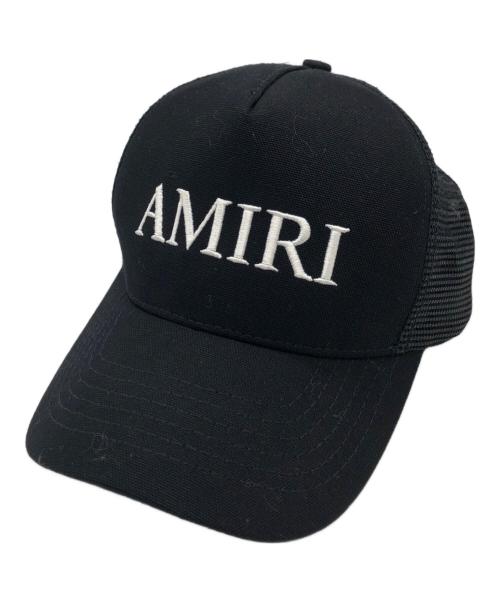 AMIRI（アミリ）AMIRI (アミリ) CORE LOGO TRUCKER HAT ブラックの古着・服飾アイテム