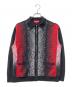 SUPREME（シュプリーム）の古着「GRADIENT STRIPE ZIP UP CARDIGAN」｜ブラック