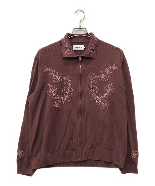 PALACE（パレス）PALACE (パレス) FLEXUS ZIP LONG SLEEVE レッド サイズ:Mの古着・服飾アイテム