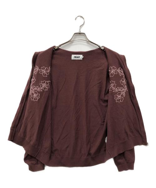 PALACE（パレス）PALACE (パレス) FLEXUS ZIP LONG SLEEVE レッド サイズ:Mの古着・服飾アイテム