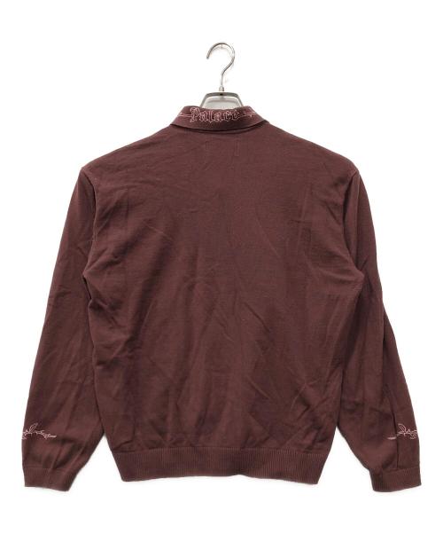 PALACE（パレス）PALACE (パレス) FLEXUS ZIP LONG SLEEVE レッド サイズ:Mの古着・服飾アイテム