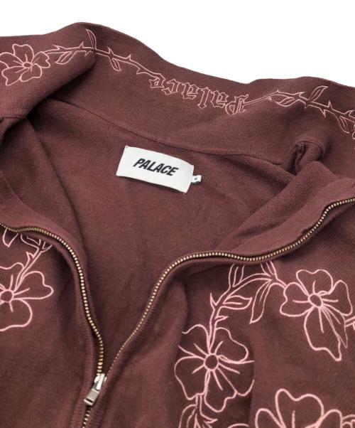 PALACE（パレス）PALACE (パレス) FLEXUS ZIP LONG SLEEVE レッド サイズ:Mの古着・服飾アイテム