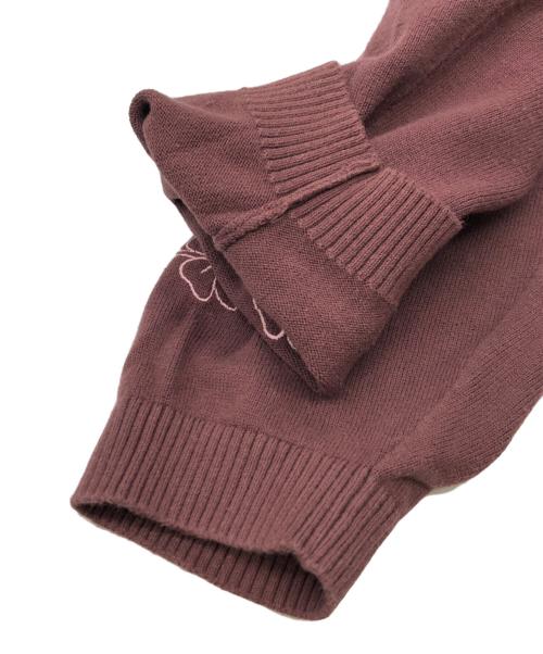 PALACE（パレス）PALACE (パレス) FLEXUS ZIP LONG SLEEVE レッド サイズ:Mの古着・服飾アイテム