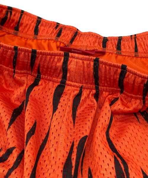 SUPREME（シュプリーム）SUPREME (シュプリーム) SMALL BOX MESH SHORT  TIGER オレンジ サイズ:Sの古着・服飾アイテム
