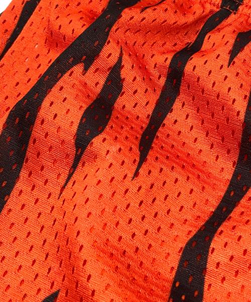 SUPREME（シュプリーム）SUPREME (シュプリーム) SMALL BOX MESH SHORT  TIGER オレンジ サイズ:Sの古着・服飾アイテム