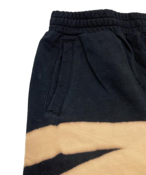 DIESEL（ディーゼル）DIESEL (ディーゼル) P-CREW-BLEACHスウェットハーフ パンツ ブラック サイズ:Mの古着・服飾アイテム