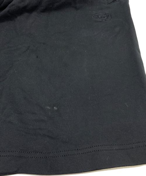 DIESEL（ディーゼル）DIESEL (ディーゼル) P-CREW-BLEACHスウェットハーフ パンツ ブラック サイズ:Mの古着・服飾アイテム