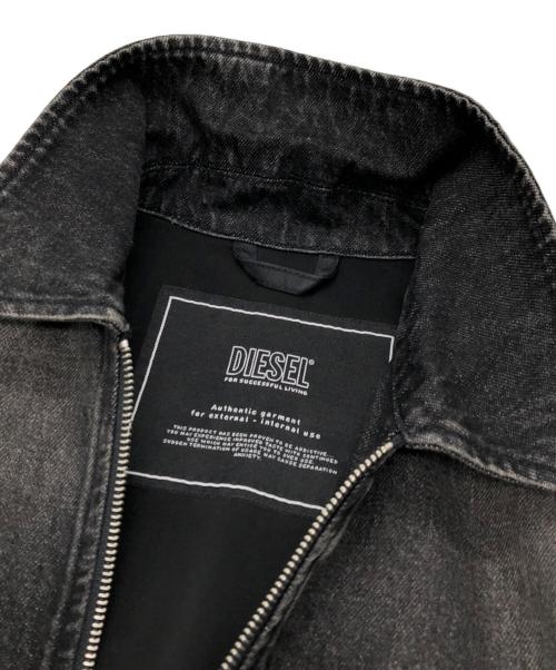 DIESEL（ディーゼル）DIESEL (ディーゼル) J-Harris Hybrid Jacket ブラック サイズ:Sの古着・服飾アイテム