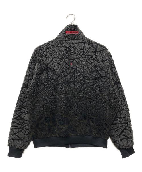 SUPREME（シュプリーム）SUPREME (シュプリーム) SPYDER (スパイダー) Web Polar Fleece Black グレー サイズ:Sの古着・服飾アイテム