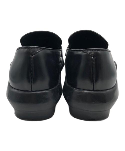 PRADA（プラダ）PRADA (プラダ) ローファー ブラック サイズ:SIZE 6 1/2の古着・服飾アイテム