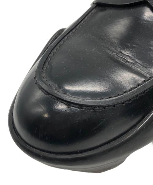 PRADA（プラダ）PRADA (プラダ) ローファー ブラック サイズ:SIZE 6 1/2の古着・服飾アイテム