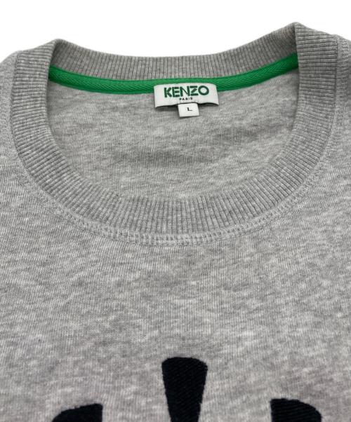 KENZO（ケンゾー）KENZO (ケンゾー) Graphic Eye Sweatshirt グレー サイズ:Lの古着・服飾アイテム