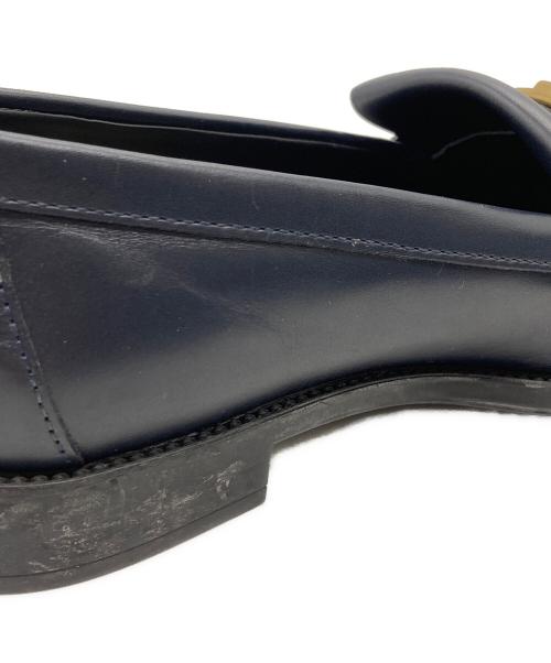 TOD'S（トッズ）TOD'S (トッズ) タッセルレザーローファー ネイビー サイズ:37の古着・服飾アイテム