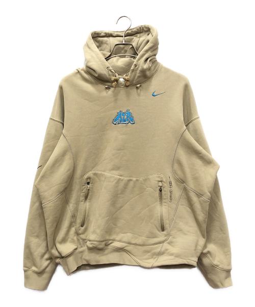 NIKE（ナイキ）NIKE (ナイキ) OFFWHITE (オフホワイト) AS M NRG OFF-WHITE FLC HOODIE ベージュ サイズ:Mの古着・服飾アイテム