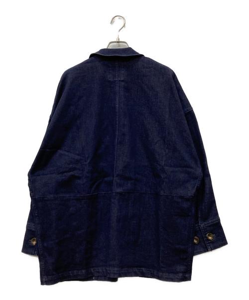 CLANE（クラネ）CLANE (クラネ) WORK OVER JACKET インディゴ サイズ:2の古着・服飾アイテム