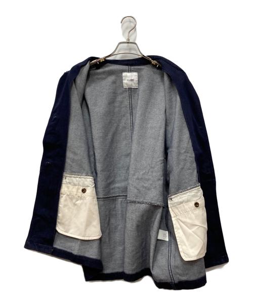 CLANE（クラネ）CLANE (クラネ) WORK OVER JACKET インディゴ サイズ:2の古着・服飾アイテム