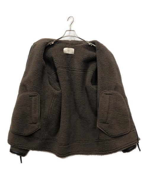 TODAYFUL（トゥデイフル）TODAYFUL (トゥデイフル) Flight Over Jacket ブラウン サイズ:36の古着・服飾アイテム
