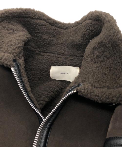 TODAYFUL（トゥデイフル）TODAYFUL (トゥデイフル) Flight Over Jacket ブラウン サイズ:36の古着・服飾アイテム