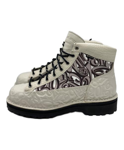 Danner（ダナー）Danner (ダナー) FRANCK MULLER (フランクミュラー) フィールドレザーブーツ ホワイト サイズ:25.5 未使用品の古着・服飾アイテム