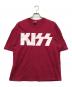 90'S KISS（90年代キス）の古着「1997 ツアーTシャツ」｜ボルドー