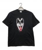 00'S KISS2000年代キス）の古着「Gene Simmons バンドTシャツ」｜ブラック